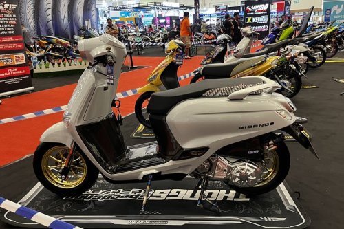 Honda, Honda Giorno: Paduan Klasik dan Modifikasi Menarik di IMOS 2025