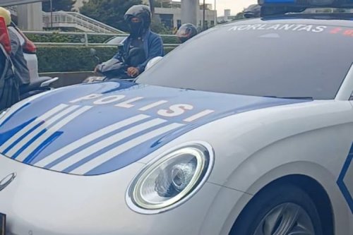 Mobil Listrik GWM Ora 07 Jadi Mobil Dinas Kepolisian RI