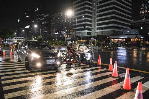 Simak Rekayasa Lalu Lintas Saat Car Free Night di Thamrin-Sudirman