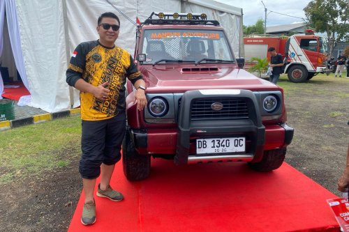 Feroza Lawas Tampil Fungsional di Daihatsu Kumpul Sahabat Bitung 2025