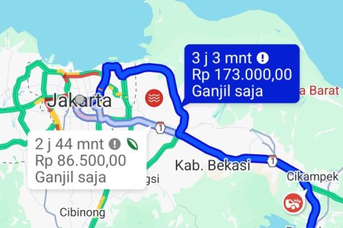 Cara Cek Tarif Tol Pakai Aplikasi Saat Libur Nataru Pakai Mobil