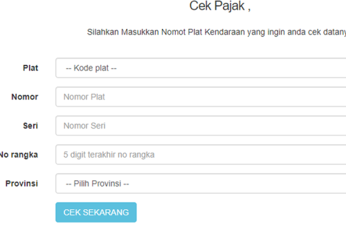 Ada Pemutihan, Ini Cara Mudah Cek Pajak Kendaraan di Jakarta