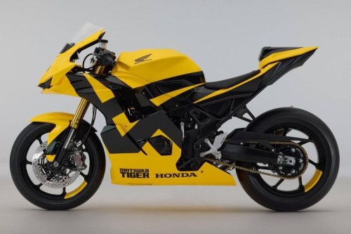 Honda-Onitsuka Tiger Kolaborasi Ciptakan Motor Konsep Eksklusif