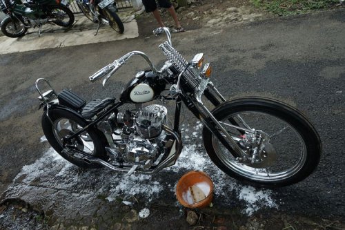 Honda Phantom Chopper, Minimalis dan Fungsional