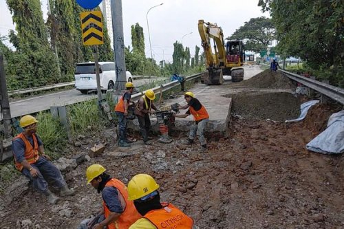 Catat, Jadwal dan Lokasi Perbaikan Jalan Tol Jakarta-Tangerang
