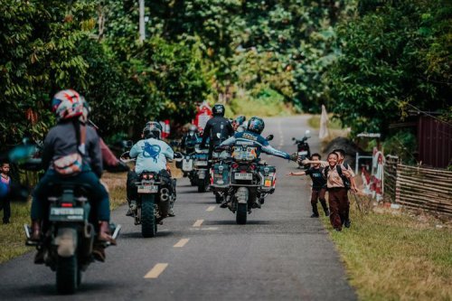 Touring, Rayakan 10 Tahun, Komunitas Motor Ini Gelar Touring dan Festival Musik