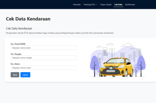 Cara Cek Mobil Bekas Kena ETLE, Jangan Sampai Denda Turun ke Pemilik Baru