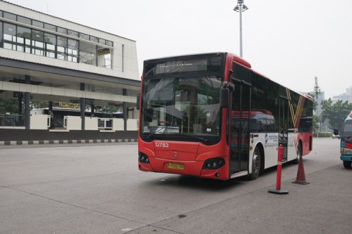 Bus Transjakarta Rute 6D Tidak Berhenti di Menara Mandiri Lagi
