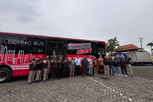Bus Listrik Diuji Coba di Semarang, Rute Mangkang - Penggaron