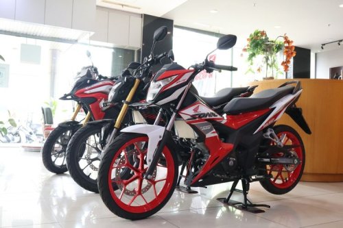 Suzuki , Honda, Duel Underbone Sporty: Suzuki Satria Pro vs Honda Sonic 150R