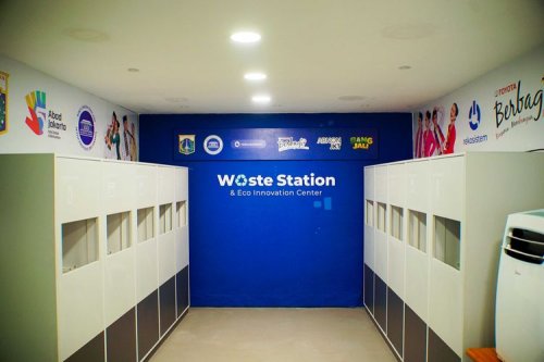 Toyota, Toyota Bangun Waste Station di Balai Kota DKI Jakarta