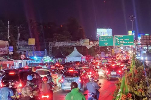 Satlantas Polres Bogor Siapkan One Way Parsial di Jalur Puncak