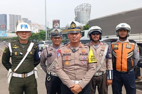 Hari Pertama Operasi Patuh 2025, Banyak Motor Tak Pakai Pelat Nomor