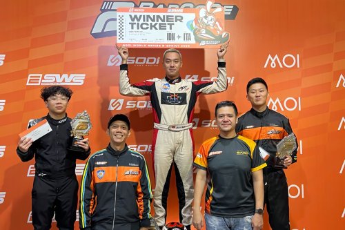 Julio Prost Juara Barcode Gokart E-Sprint Series