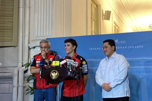 Marquez, Erick Thohir Soroti Karakter Sirkuit Mandalika: Marquez Belum Pernah Finish di Sini