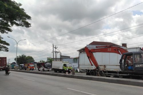 Perbaikan Jalan Pantura Semarang–Demak, Ini Titik Rawan Kemacetan