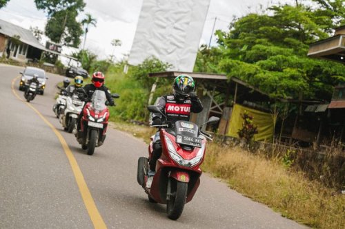 Touring, Produsen Pelumas Promosikan Wisata Alam Lewat Touring Motor
