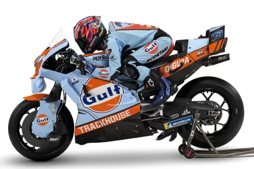 MotoGP, Peluncuran Tim Trackhouse Aprilia MotoGP 2026, Siapkan Dua Livery