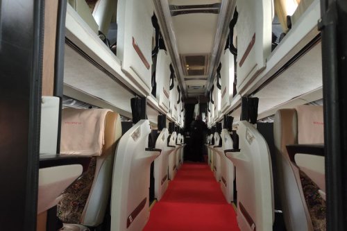 PO Sinar Jaya Buka Rute Bandung - Bali Pakai Sleeper Bus