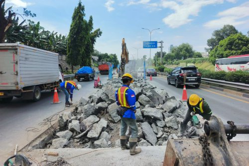 Perbaikan Jalan Tol JORR Arah Serpong, Simak Jadwal dan Lokasinya