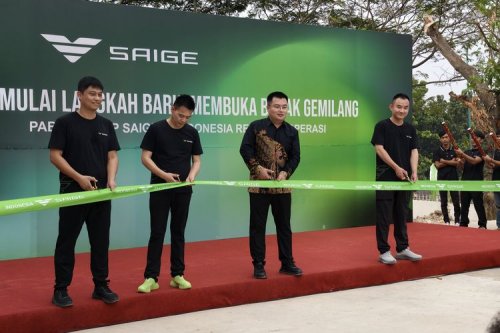 Pabrik Baru Saige di Karawang Siap Produksi Satu Juta Kendaraan Listrik
