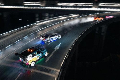 iCAR V23 Unjuk Aksi Drifting dalam Film Wuhu Drift