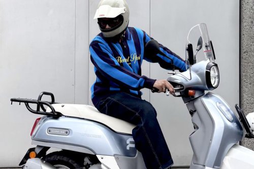 Modifikasi Yamaha Fazzio Bergaya Skuter Kargo Jepang