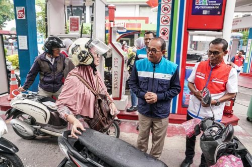 BPH Migas Klaim Antrean SPBU di Sumatera Berangsur Normal