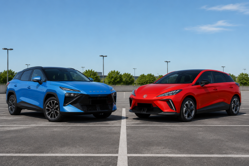 MG, Omoda O4 EV Vs MG 4 EV, Adu Hatchback Listrik Sporty dan Futuristis