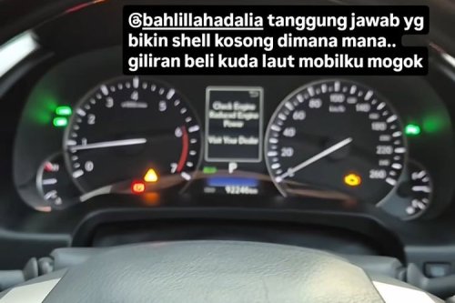 Lexus, Lexus Mogok Usai Isi Pertamax, Pemilik Minta Pertamina Tanggung Jawab