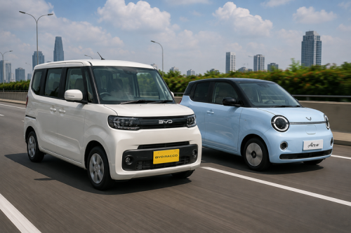 Perbandingan BYD Racco &amp; Aira EV: Siapa Unggul di Pasar EV Mungil?