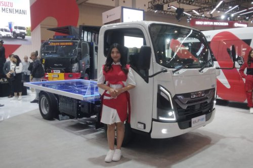 Isuzu Belum Mau Jual Truk Listrik di Indonesia