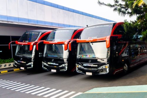 Tiga Bus Baru PO Reitama Trans, Punya Bangku Presiden dan Gubernur