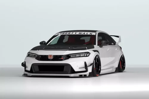 Honda, Honda Civic, Honda Civic Type R, Liberty Walk Rilis Body Kit Honda Civic Type R