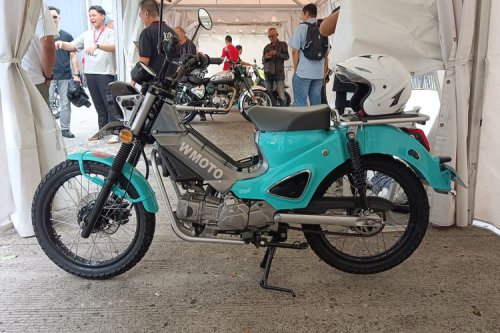 WMoto Porter 125 Hadir di IMOS 2025, Mirip Honda CT125