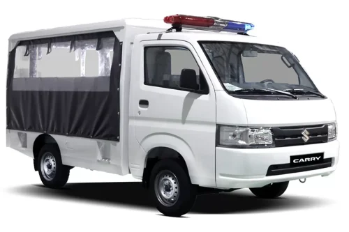 Suzuki Carry Disulap Jadi Mobil Patroli, Ini Ubahan dan Spesifikasinya