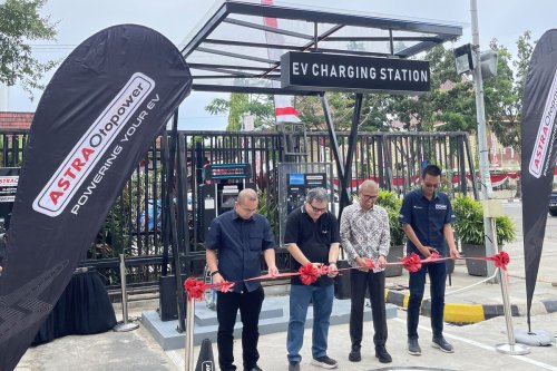 SPKLU Astra Otopower Hadir di Palembang, Masih Beroperasi Gratis