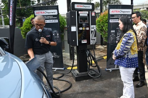 Astra Otopower Tambah Jaringan SPKLU di Jakarta