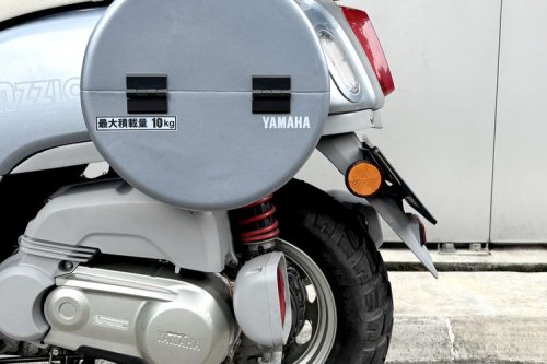 Modifikasi Yamaha Fazzio Bergaya Skuter Kargo Jepang