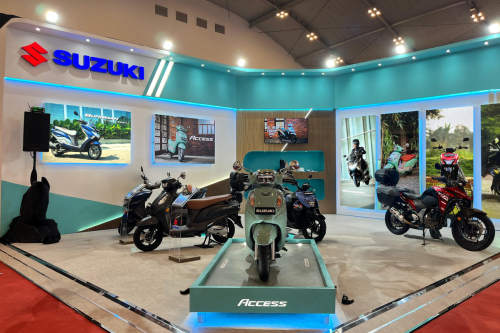 Suzuki Tebar Diskon Motor hingga Rp 1 Juta di IMOS 2025