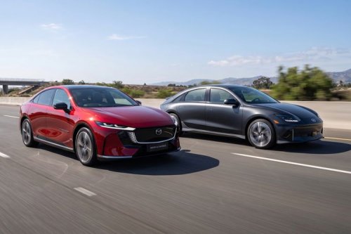 Komparasi Mazda 6e Fastback vs Hyundai Ioniq 6, Mana Lebih Menarik?