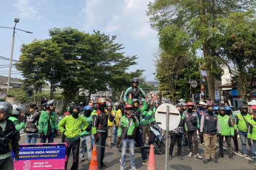 2.000 Ojol Demo Hari Ini, Aksi Berlangsung di Kemenhub dan DPR