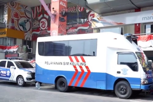 Catat, Ini Lokasi Layanan SIM Keliling di Jakarta