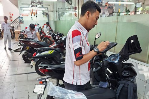 Honda, Promo Servis Motor Matik Honda, Ada Potongan Jasa 15 Persen