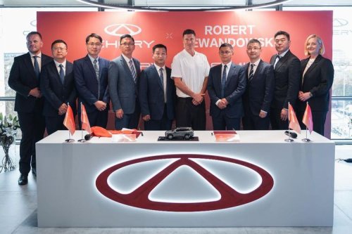 Chery Tunjuk Robert Lewandowski Jadi Brand Ambassador