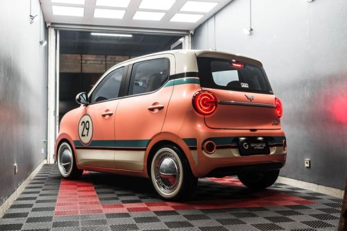 Wuling Aira EV Tampil Manis dengan Gaya Retro