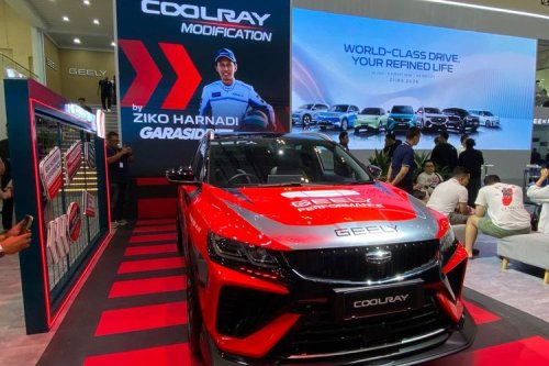 Geely, Geely Pamerkan Coolray Modifikasi Hasil Kolaborasi dengan Garasi Drift di GIIAS 2026