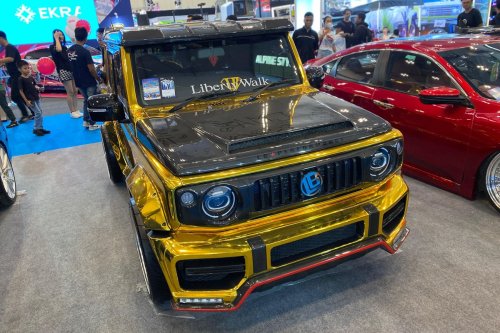 Suzuki , Suzuki Jimny, Modifikasi Nyentrik Suzuki Jimny Pakai Bodykit Liberty Walk