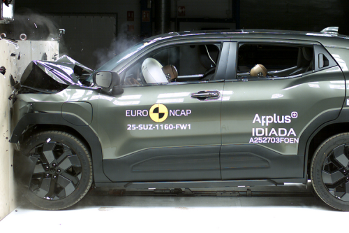 Suzuki e Vitara Raih Empat Bintang Tes Tabrak ANCAP