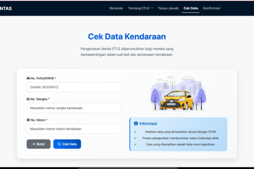 Hati-hati Tilang ETLE Palsu, Begini Cara Cek yang Resmi